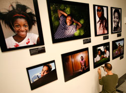 Hanging the show